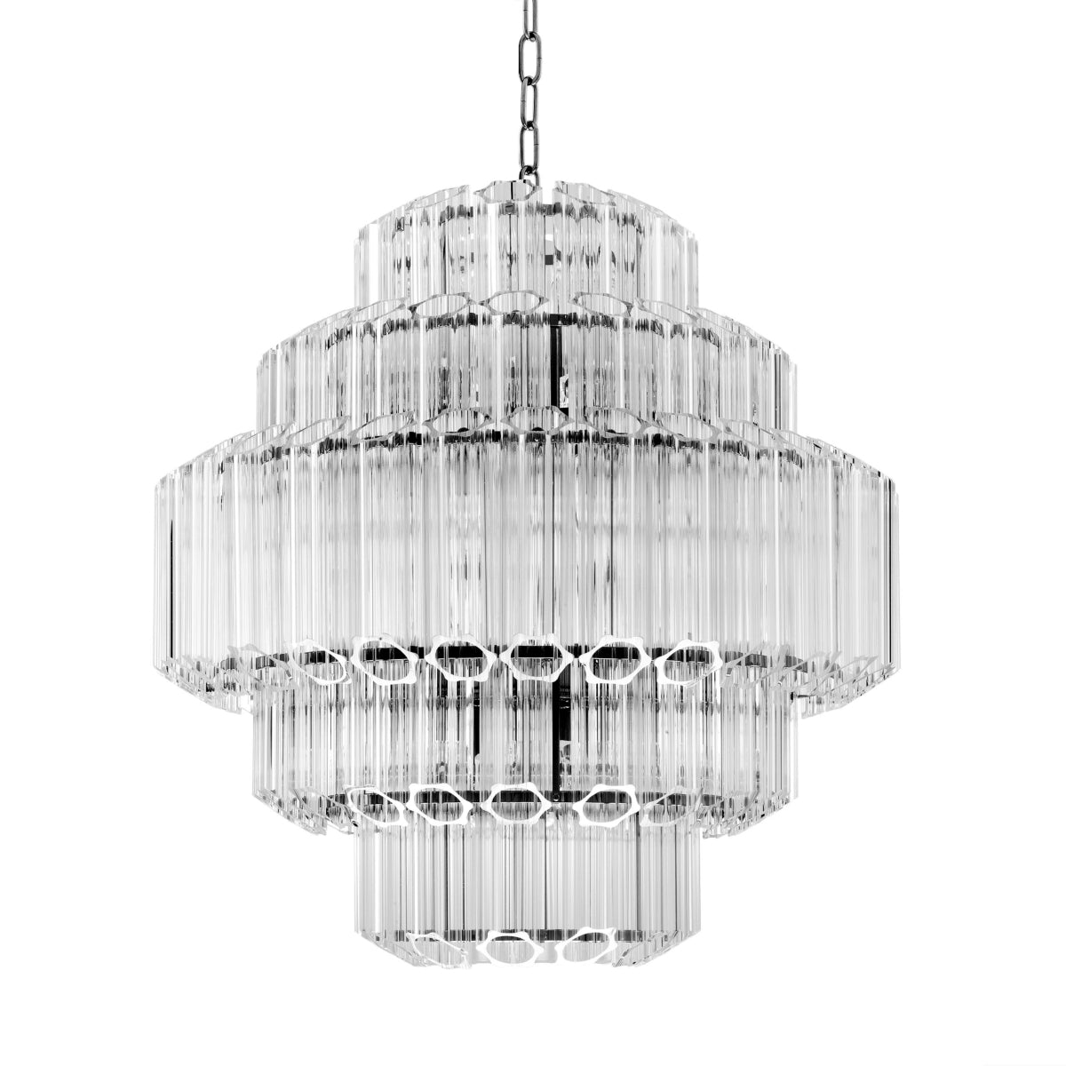Candelabru Vittoria S, finisaj nichel