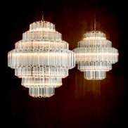 Candelabru Vittoria S, finisaj nichel
