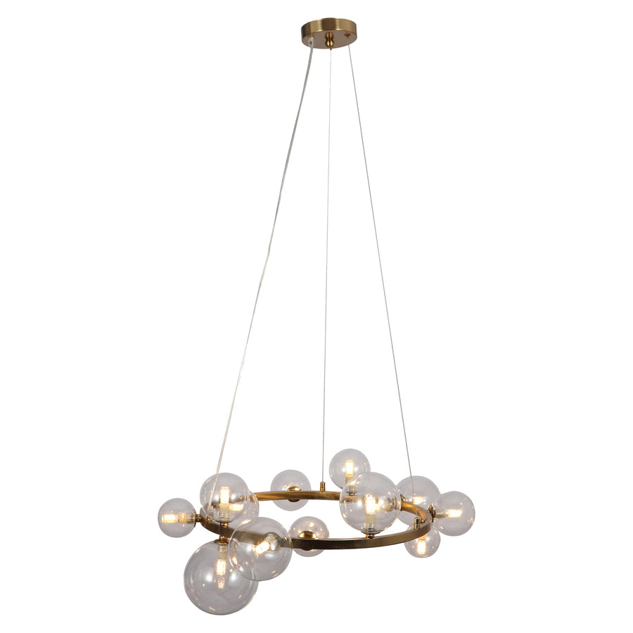 Candelabru Yosie, auriu periat