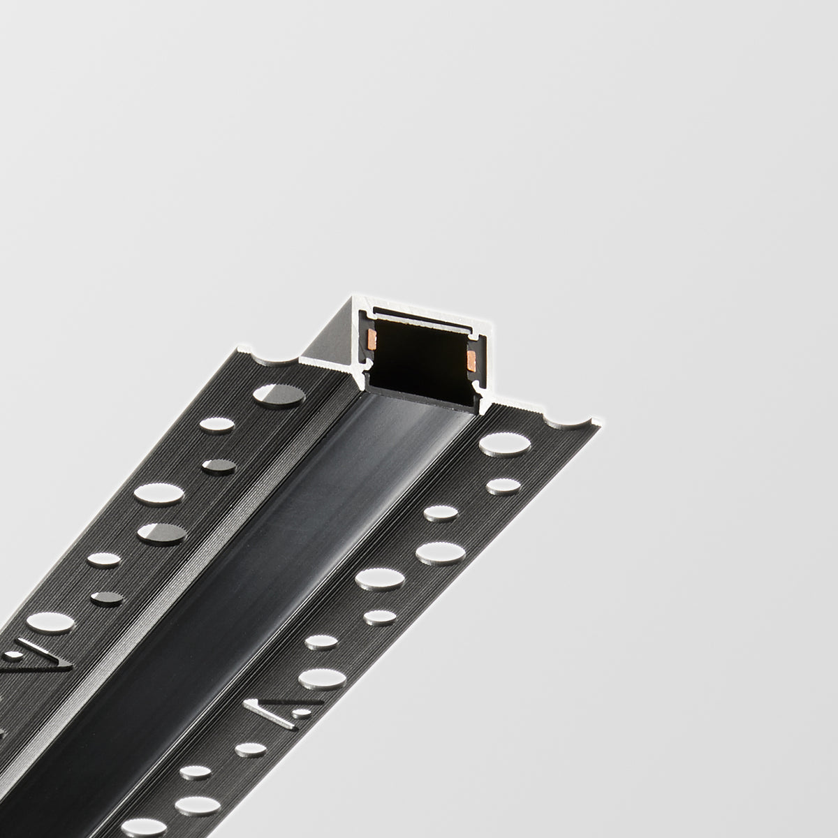 Capac pentru șină Stick 2 m, negru – ambient