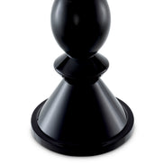 CDJ Lampă de masă Dionne, finisaj negru lucios, cu abajur alb