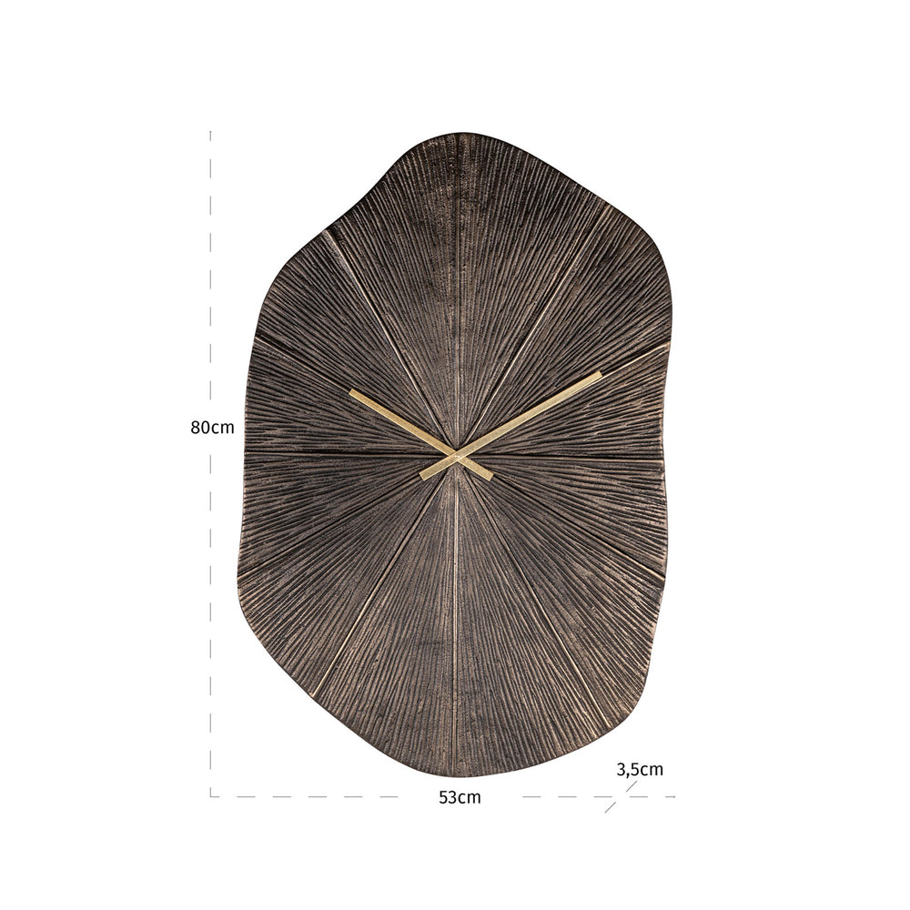 Ceas Livine, bronz – desen tehnic cu dimensiuni