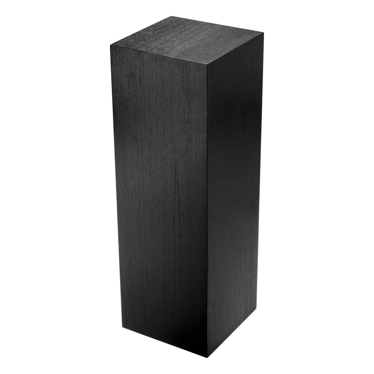 Coloană decorativă Grant L, furnir negru
