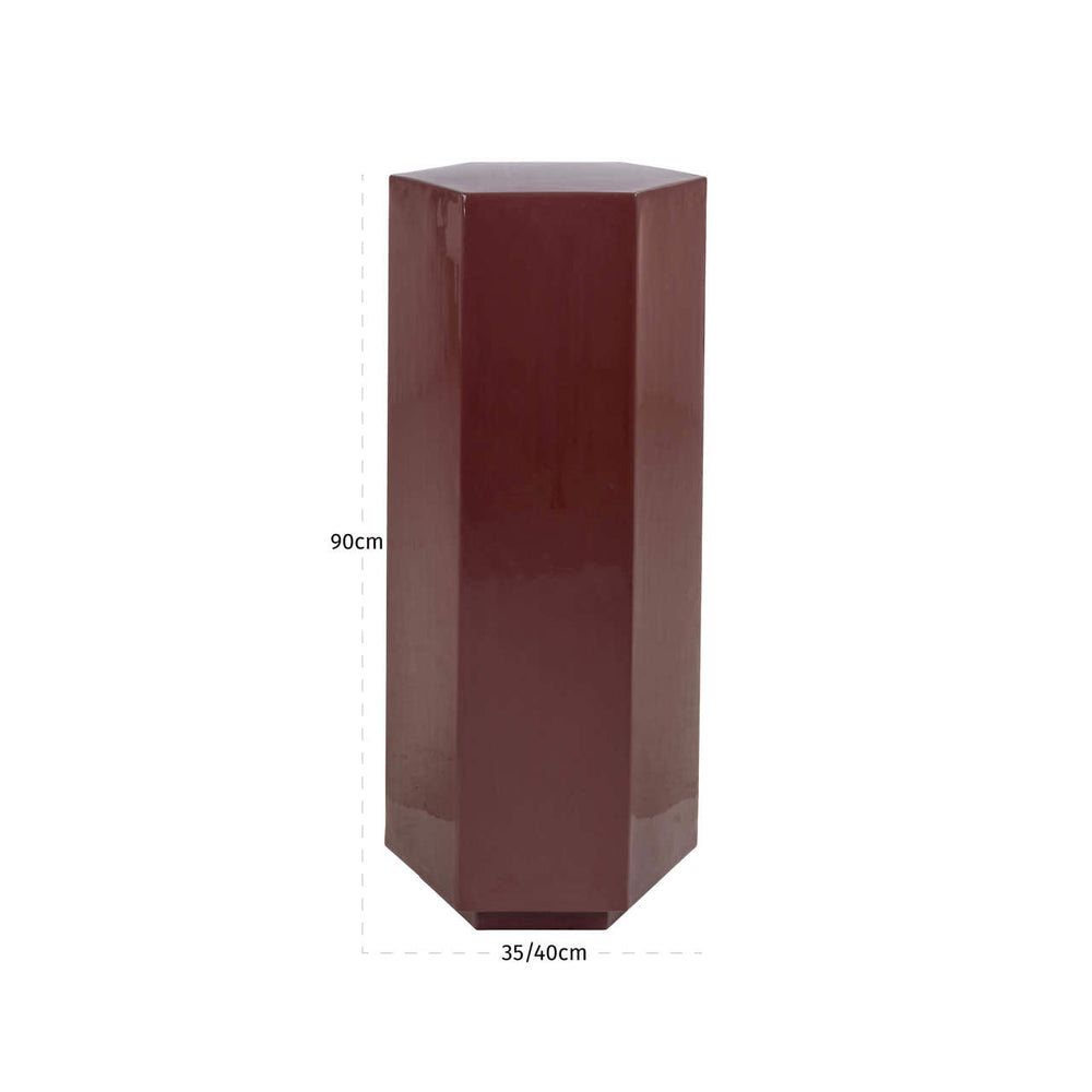 Coloană decorativă Lora, sable brown – desen tehnic cu dimensiuni