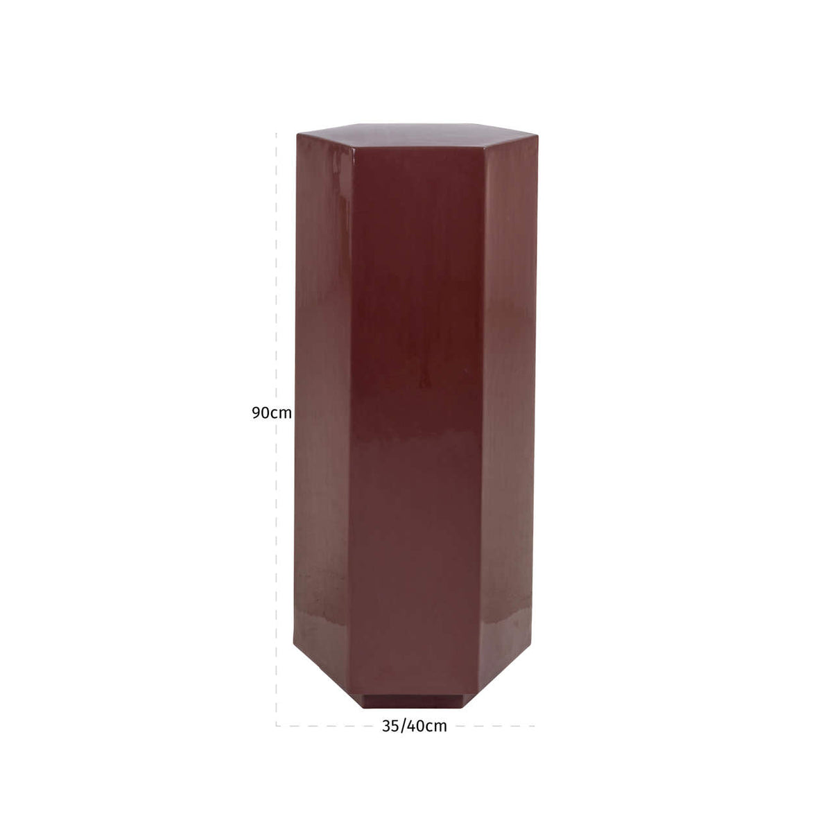 Coloană decorativă Lora, sable brown – desen tehnic cu dimensiuni