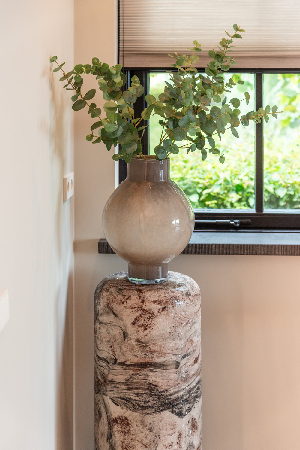 Coloană decorativă Mady, bej – ambient