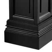 Coloană Salvatore, finisaj ceruit negru, 100 cm
