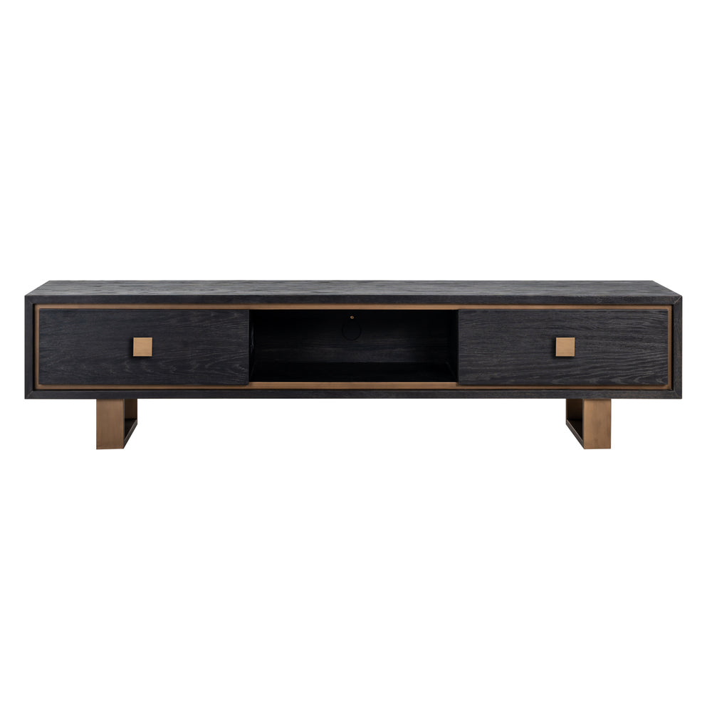 Comodă TV Hunter, negru rustic