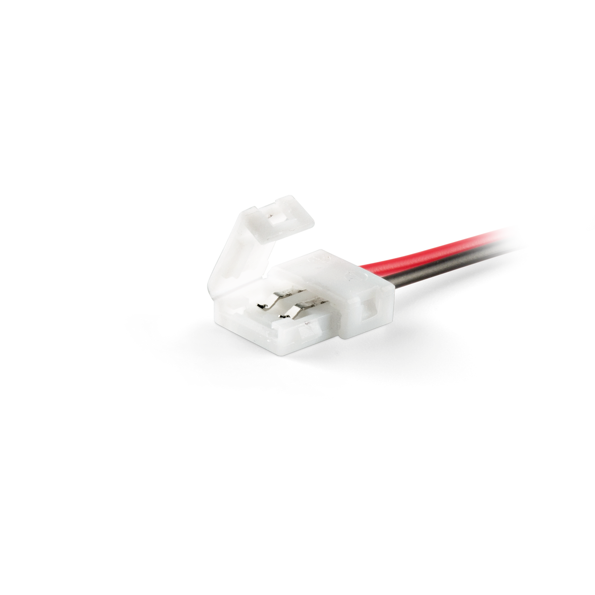 Conector de alimentare la capăt pentru bandă LED