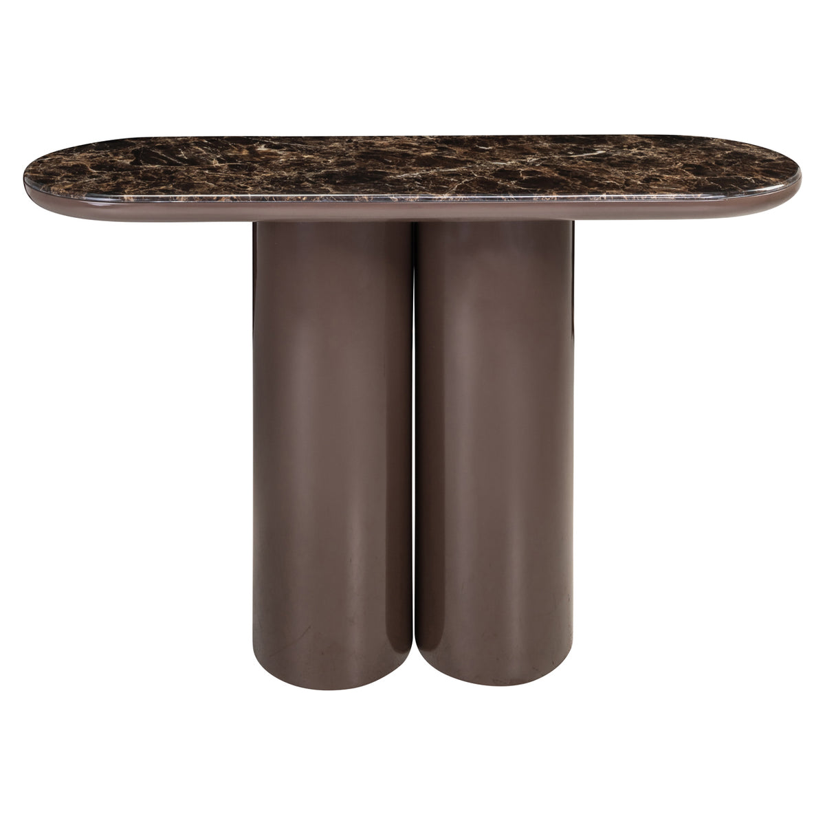Consolă Almundi, chocolat brown