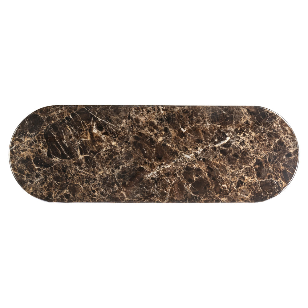 Consolă Almundi, chocolat brown
