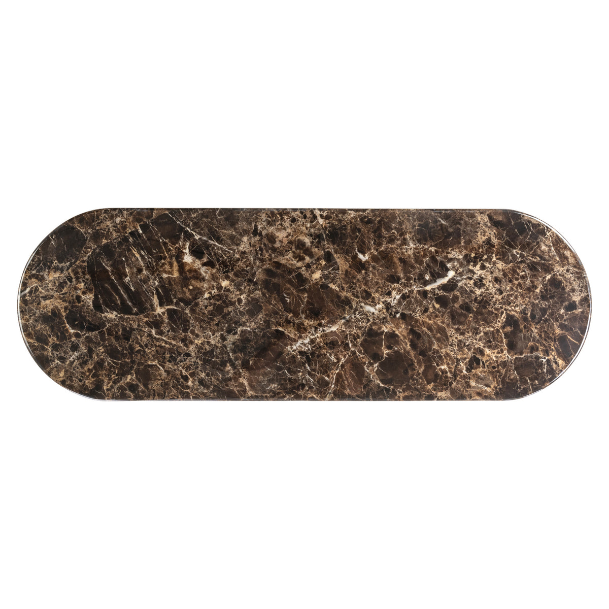 Consolă Almundi, chocolat brown