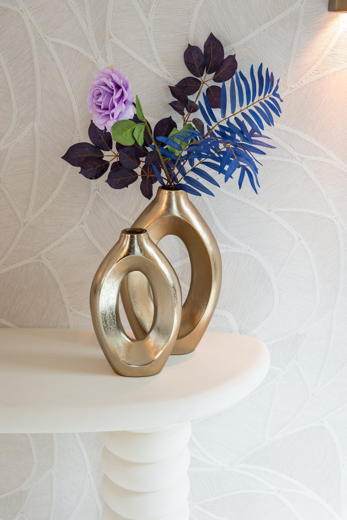 Consolă Bloomstone, alb, 170 cm – ambient