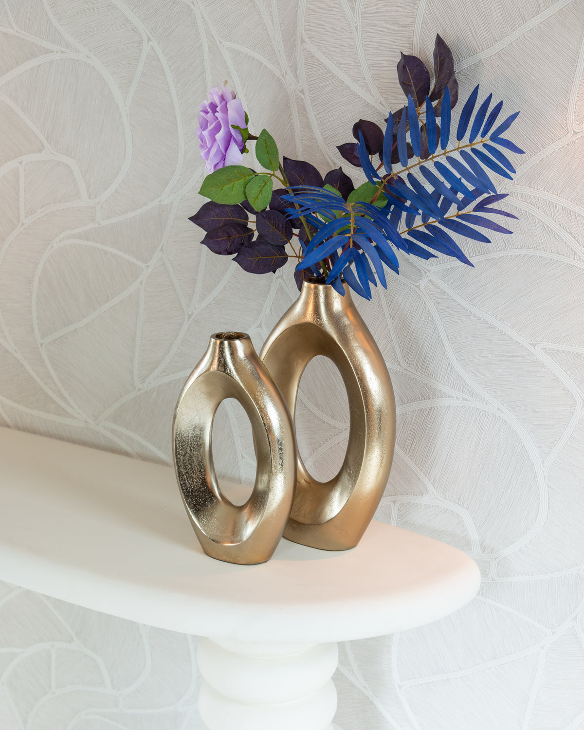 Consolă Bloomstone, alb, 170 cm – ambient
