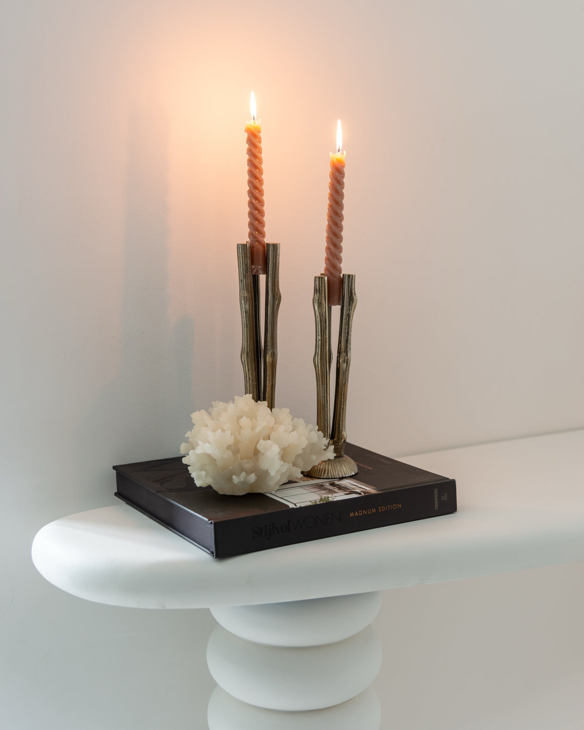 Consolă Bloomstone, alb, 170 cm – ambient
