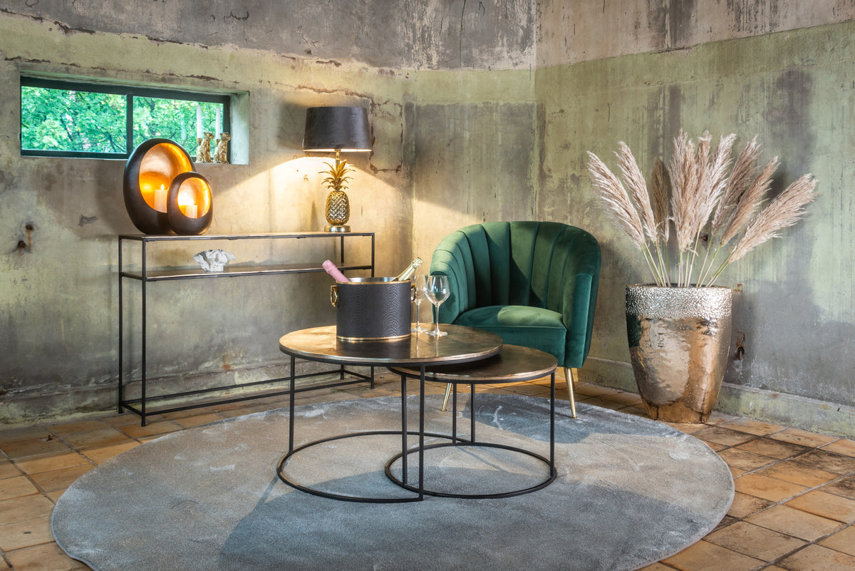 Consolă Chandon, auriu champagne – ambient