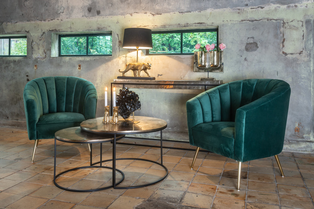 Consolă Chandon, auriu champagne – ambient