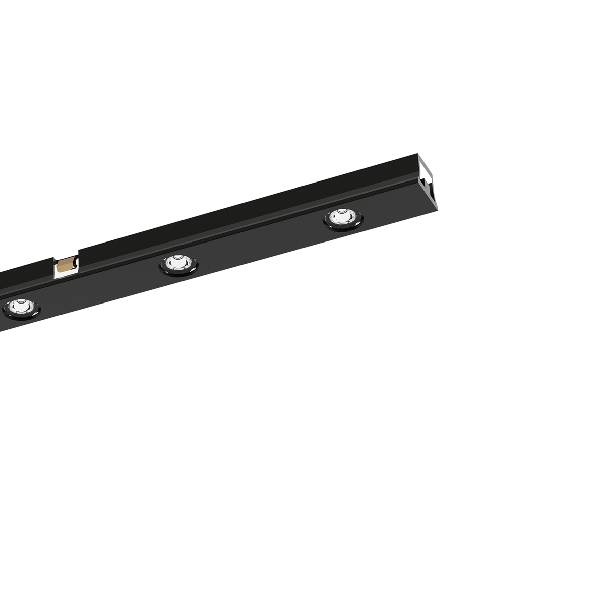 Corp de iluminat liniar Stick fascicul concentrat 12W 3000K, negru