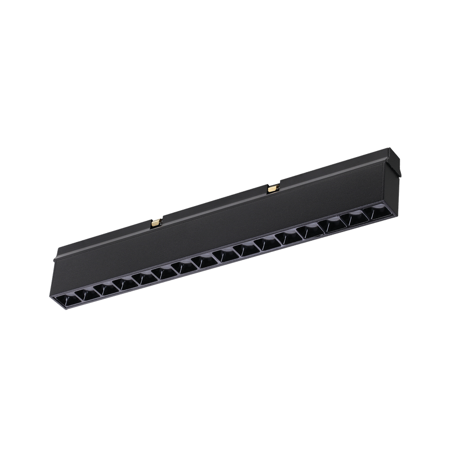 Corp de iluminat liniar Stick fascicul concentrat 16W 2700K, negru