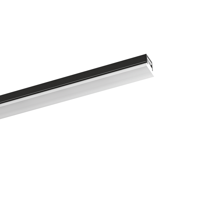 Corp de iluminat liniar Stick fascicul larg 6W 3000K, negru
