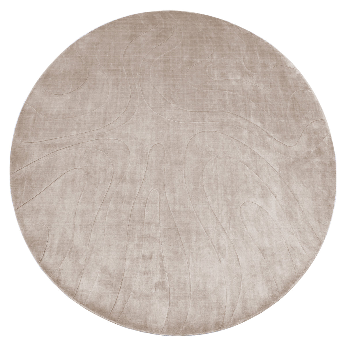 Covor Addison, natural, 260 x 260 cm