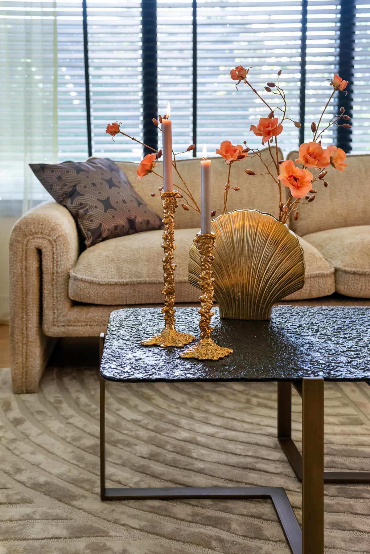 Covor Lexy, natural, 200 x 300 cm – ambient