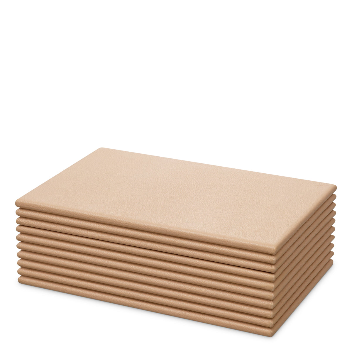 Cutie decorativă Elvane, piele cognac