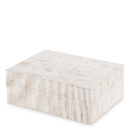 Cutie decorativă Scoop S, os natural