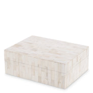 Cutie decorativă Scoop S, os natural
