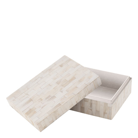 Cutie decorativă Scoop S, os natural
