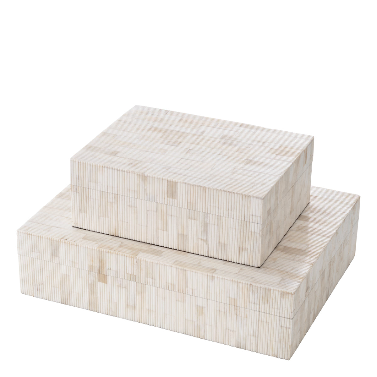 Cutie decorativă Scoop S, os natural