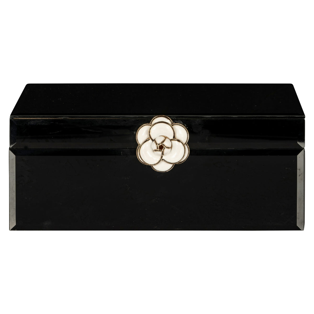 Cutie decorativă Vivy, negru, mare