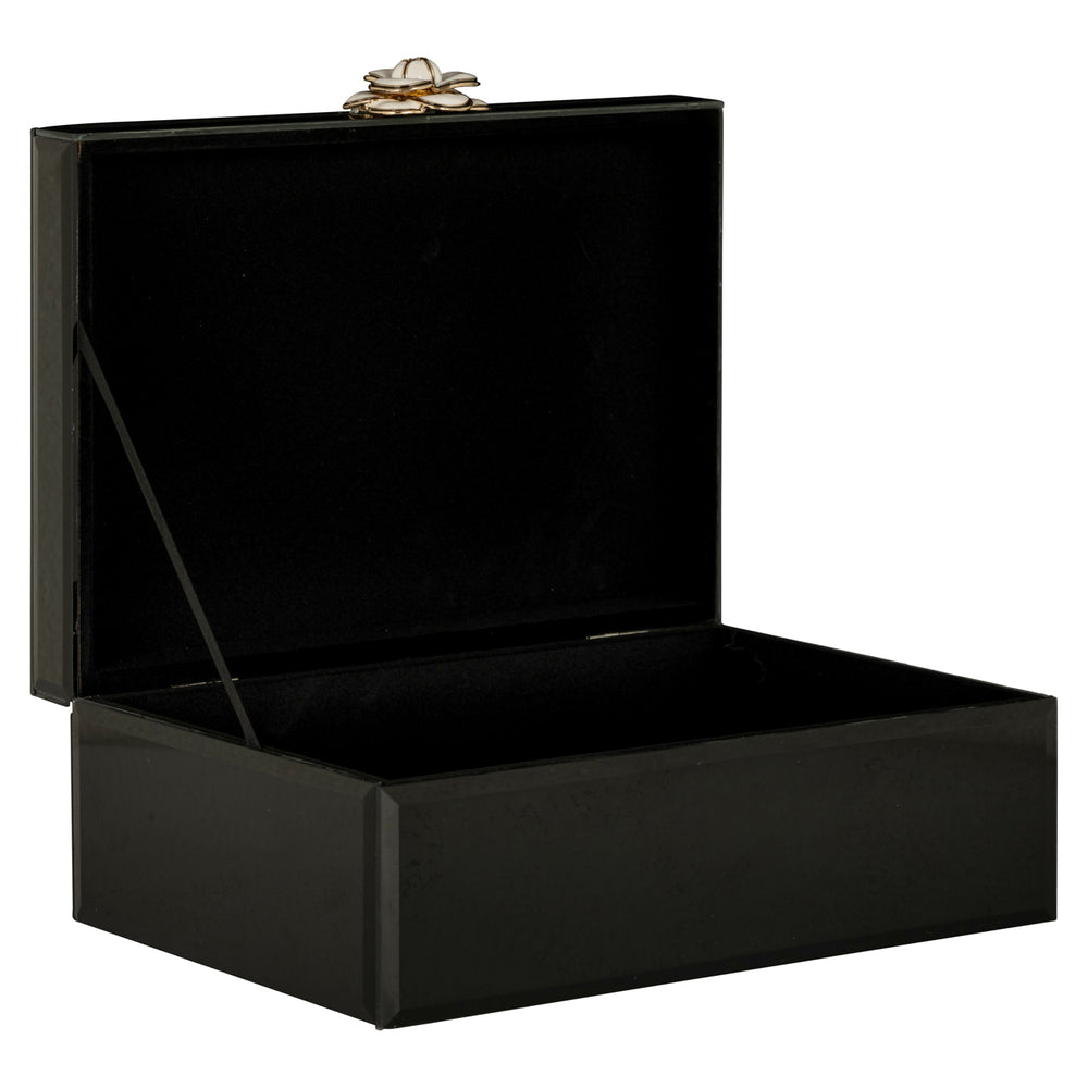 Cutie decorativă Vivy, negru, mare