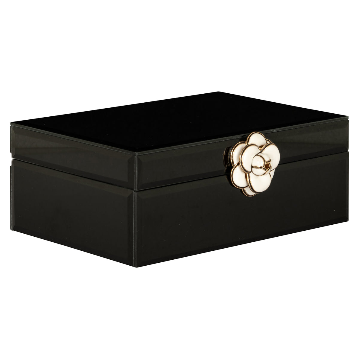Cutie decorativă Vivy, negru, mică