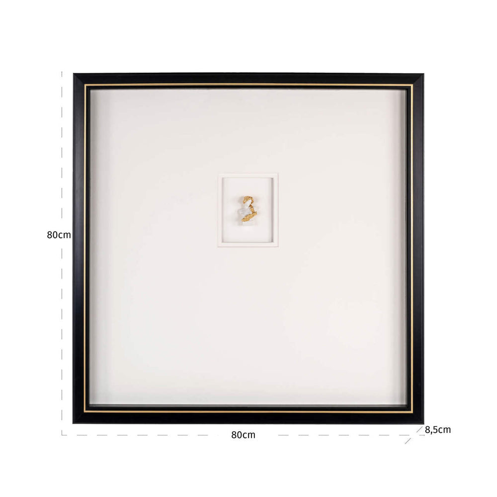 Decorațiune de perete Danni, negru/alb