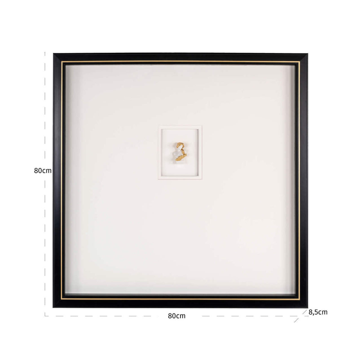 Decorațiune de perete Danni, negru/alb