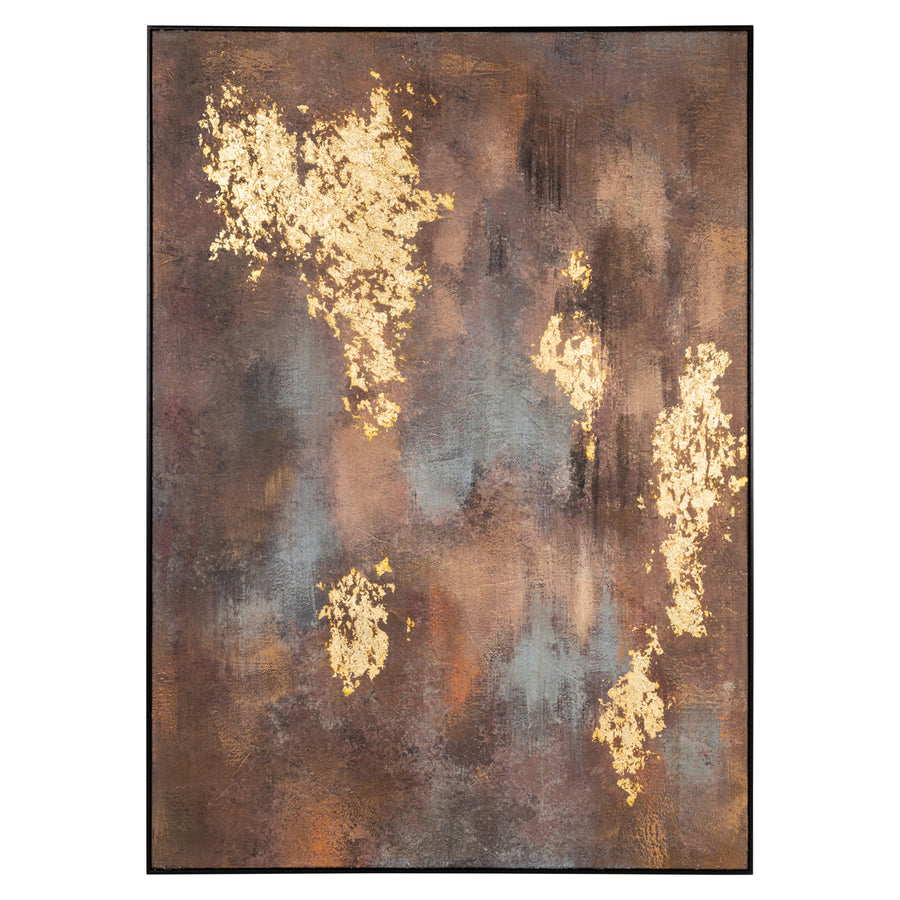 Decorațiune de perete Golden gleam, auriu