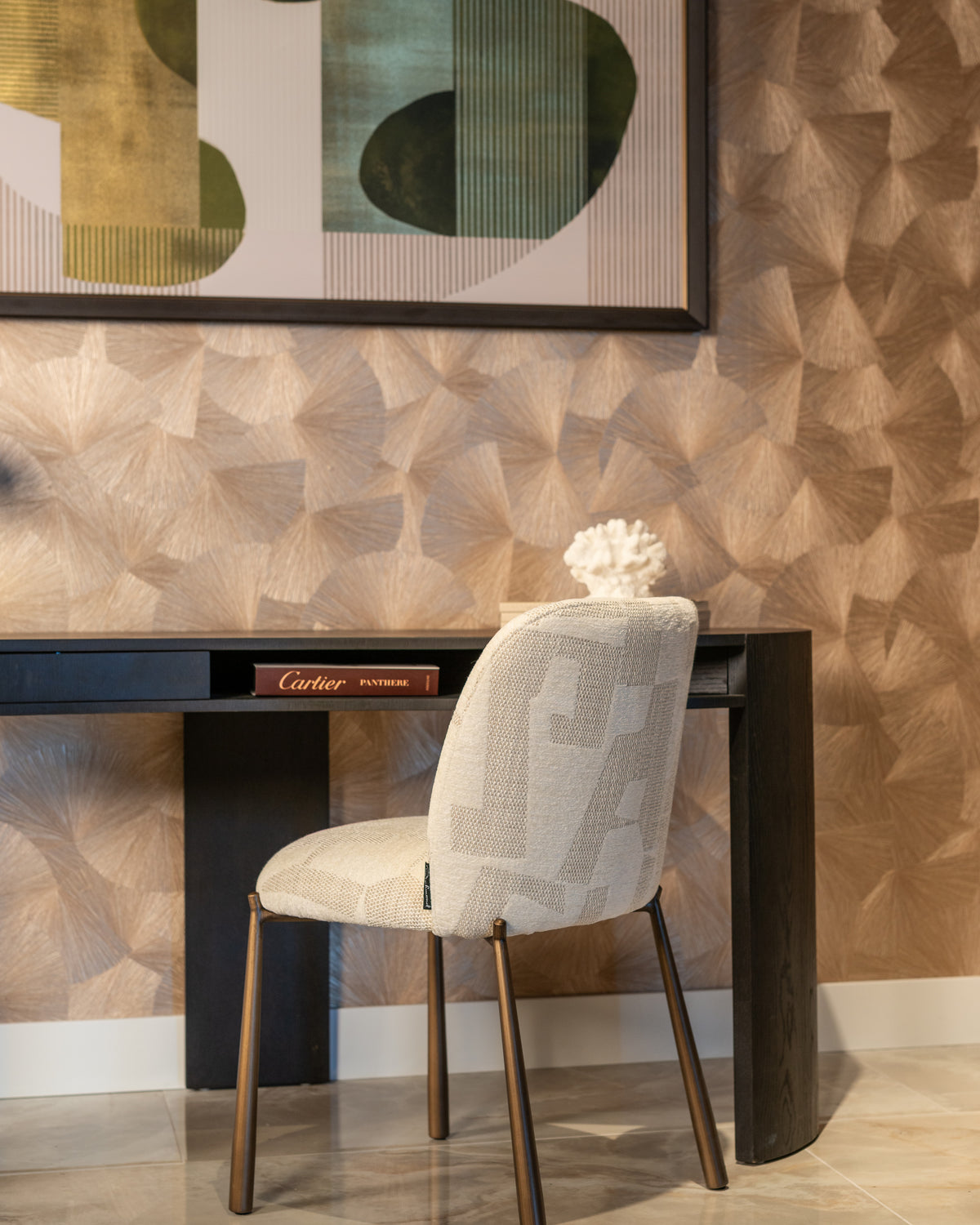 Decorațiune de perete Joylin, verde – ambient