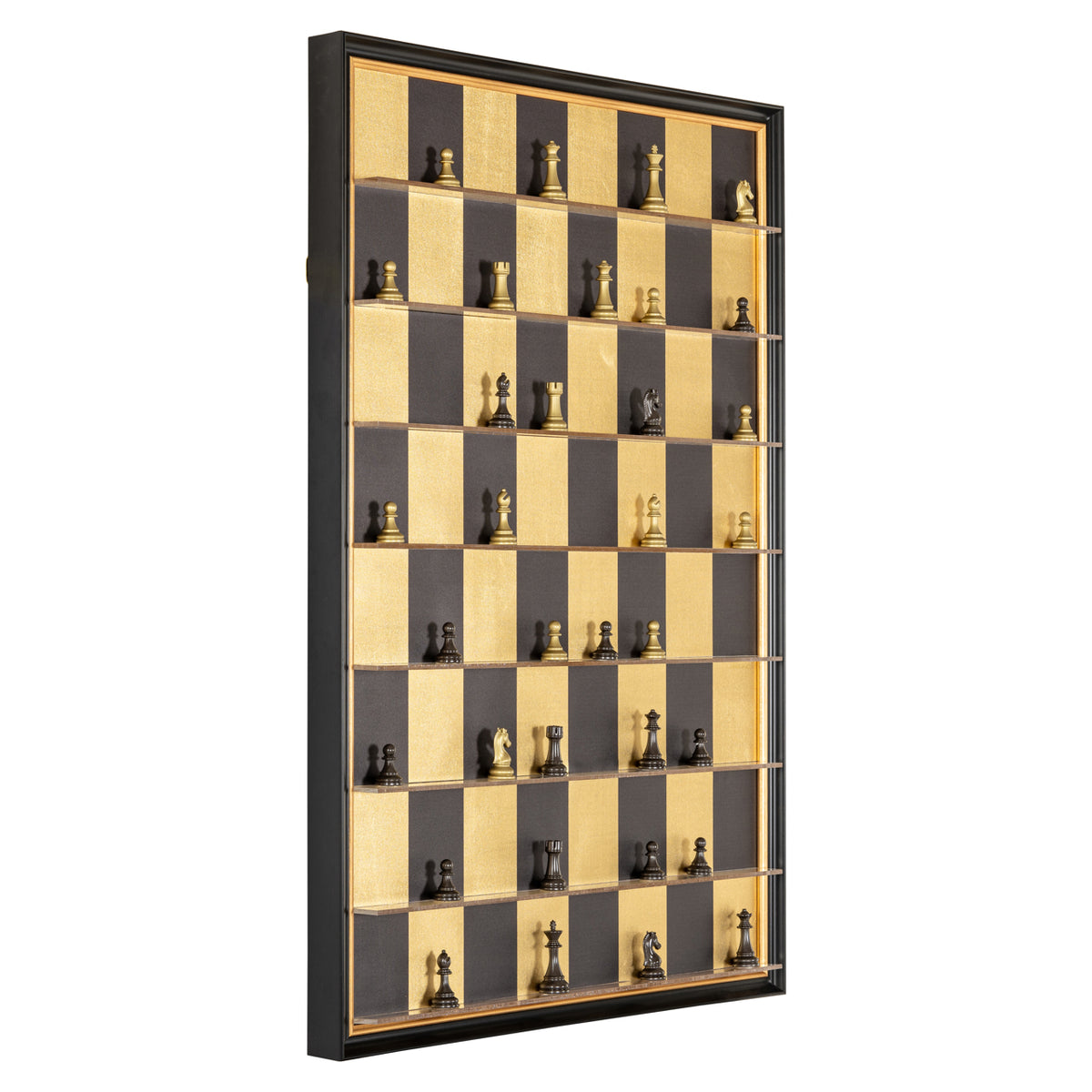 Decorațiune de perete Nala, negru/auriu