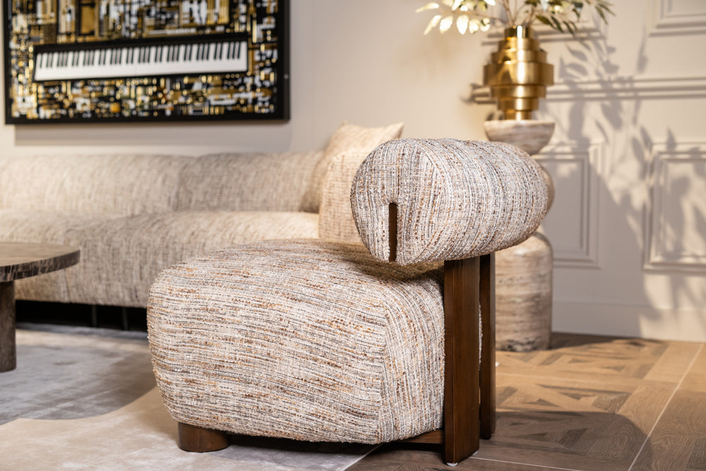 Decorațiune de perete Wibi, negru/auriu – ambient