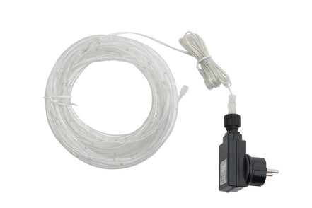 Ghirlandă luminoasă LED interior/exterior, alb cald, 10m