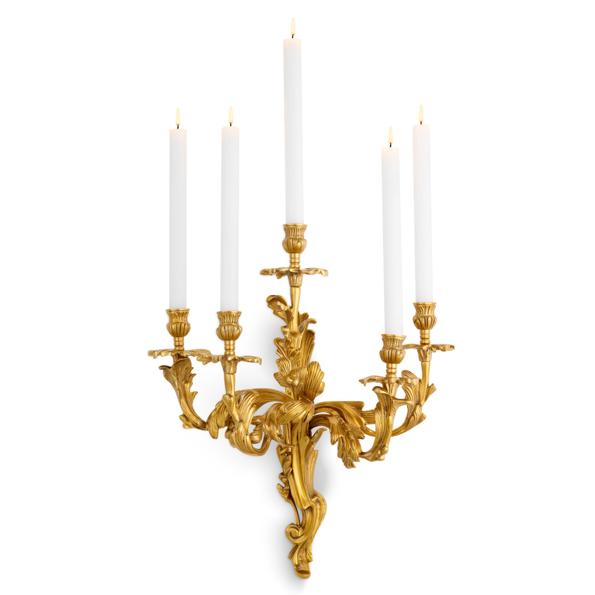 Element de perete Lumière, finisaj aur antichizat