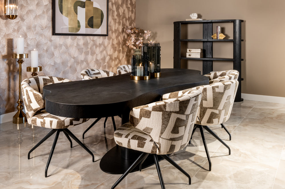 Felinar decorativ Daisey, fumuriu, mare – ambient