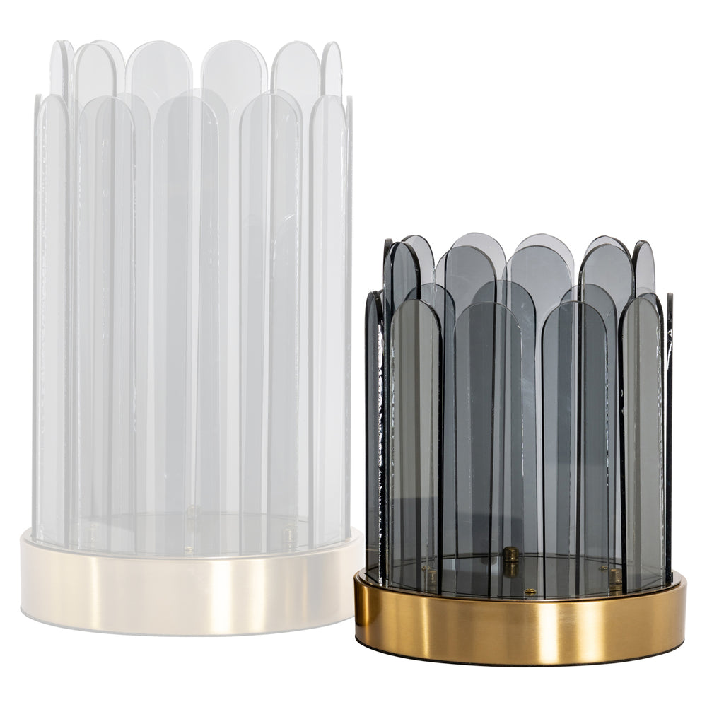 Felinar decorativ Daisey, fumuriu, mic