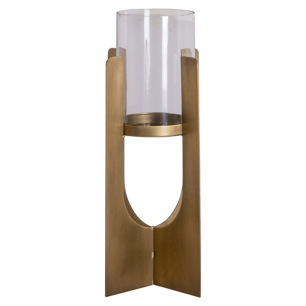 Felinar decorativ Dalou, auriu, mic