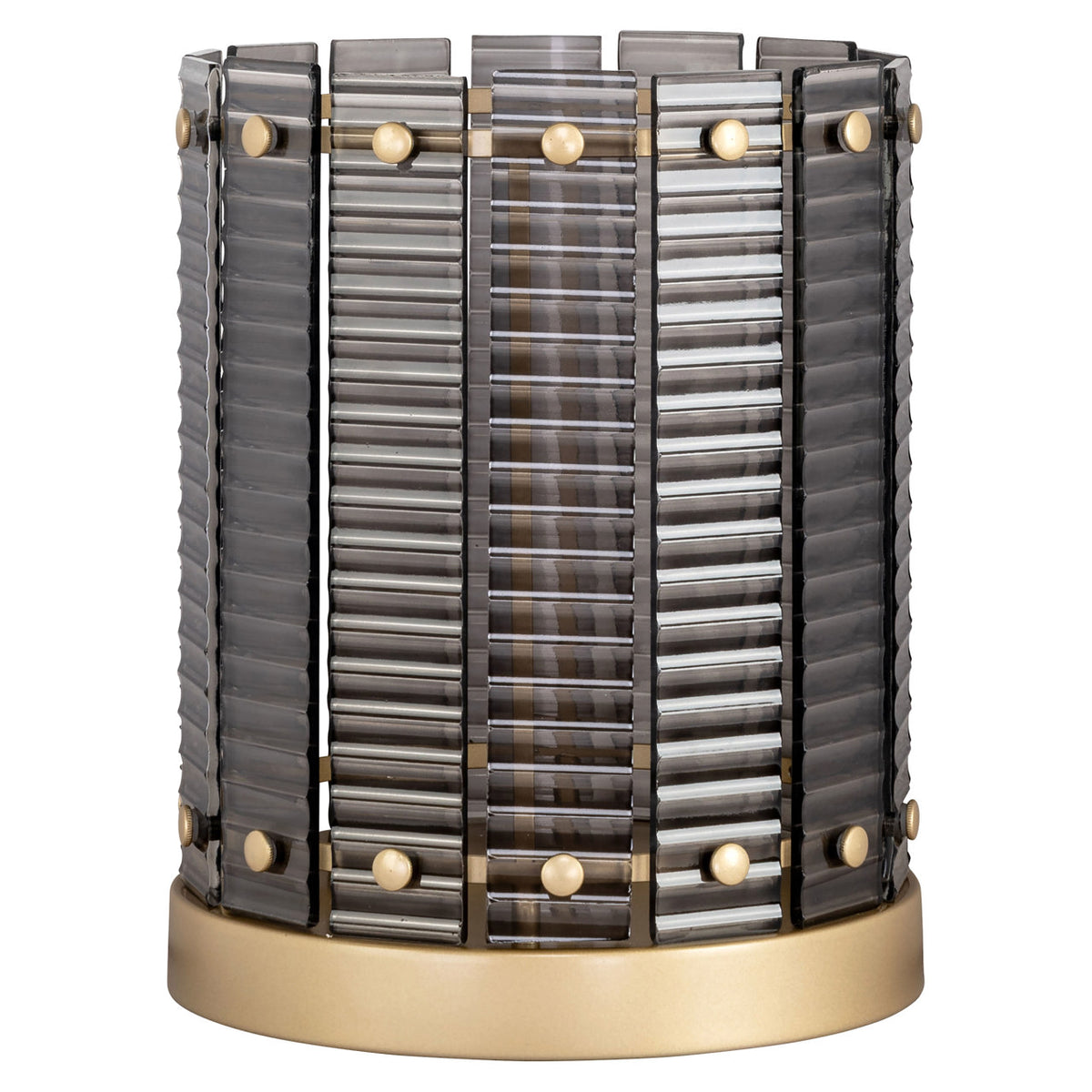 Felinar decorativ Daylin, fumuriu, mic
