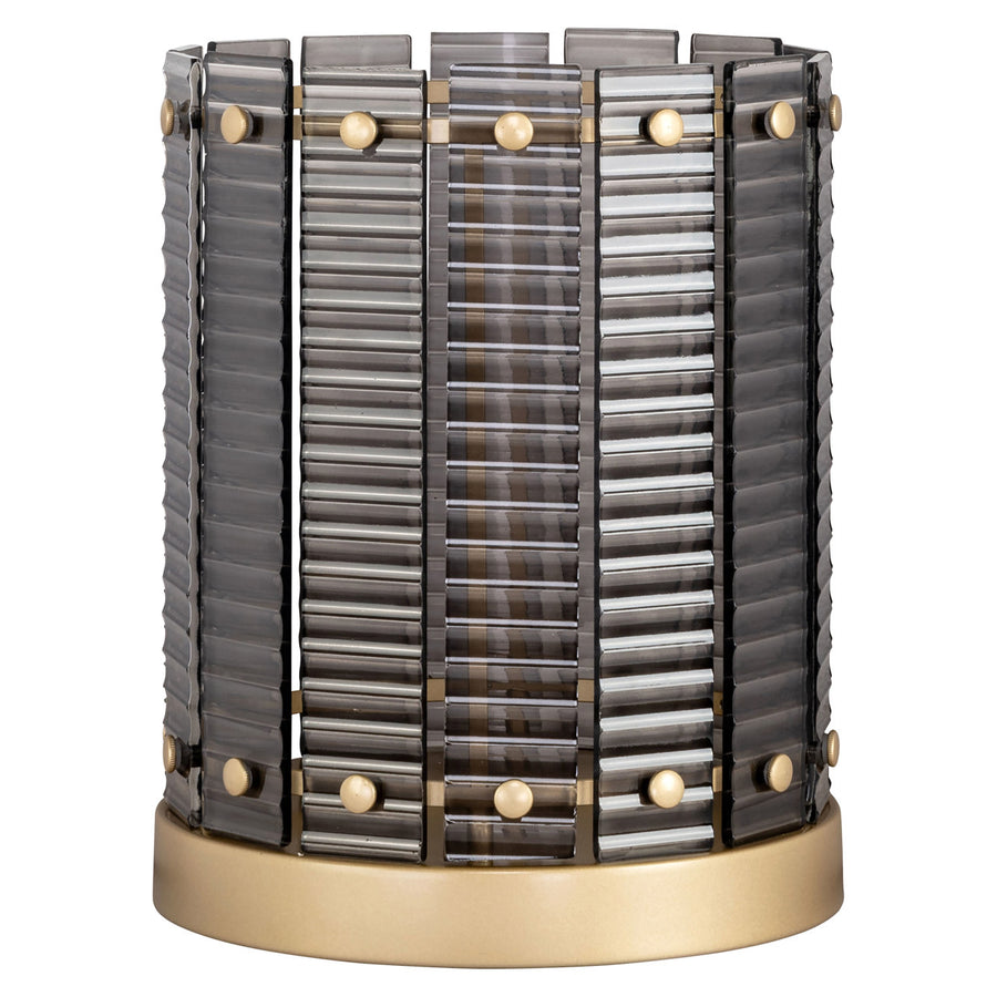 Felinar decorativ Daylin, fumuriu, mic
