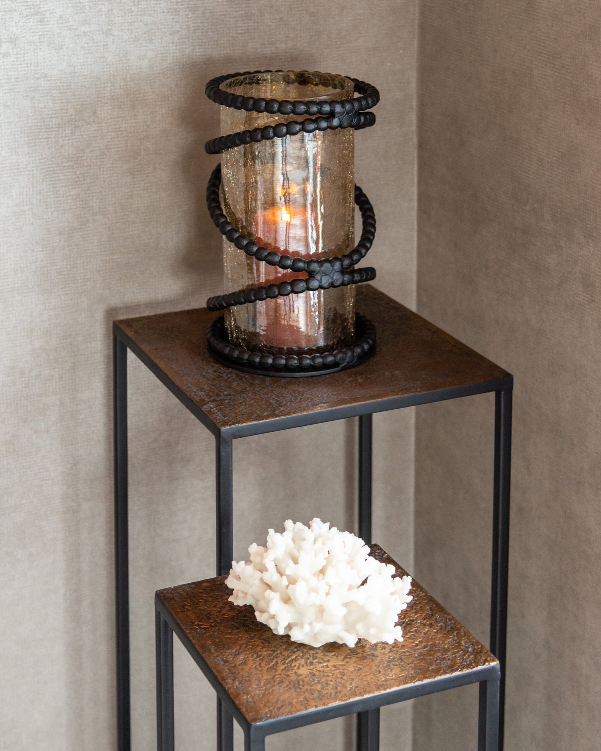 Felinar decorativ Edison, negru – ambient