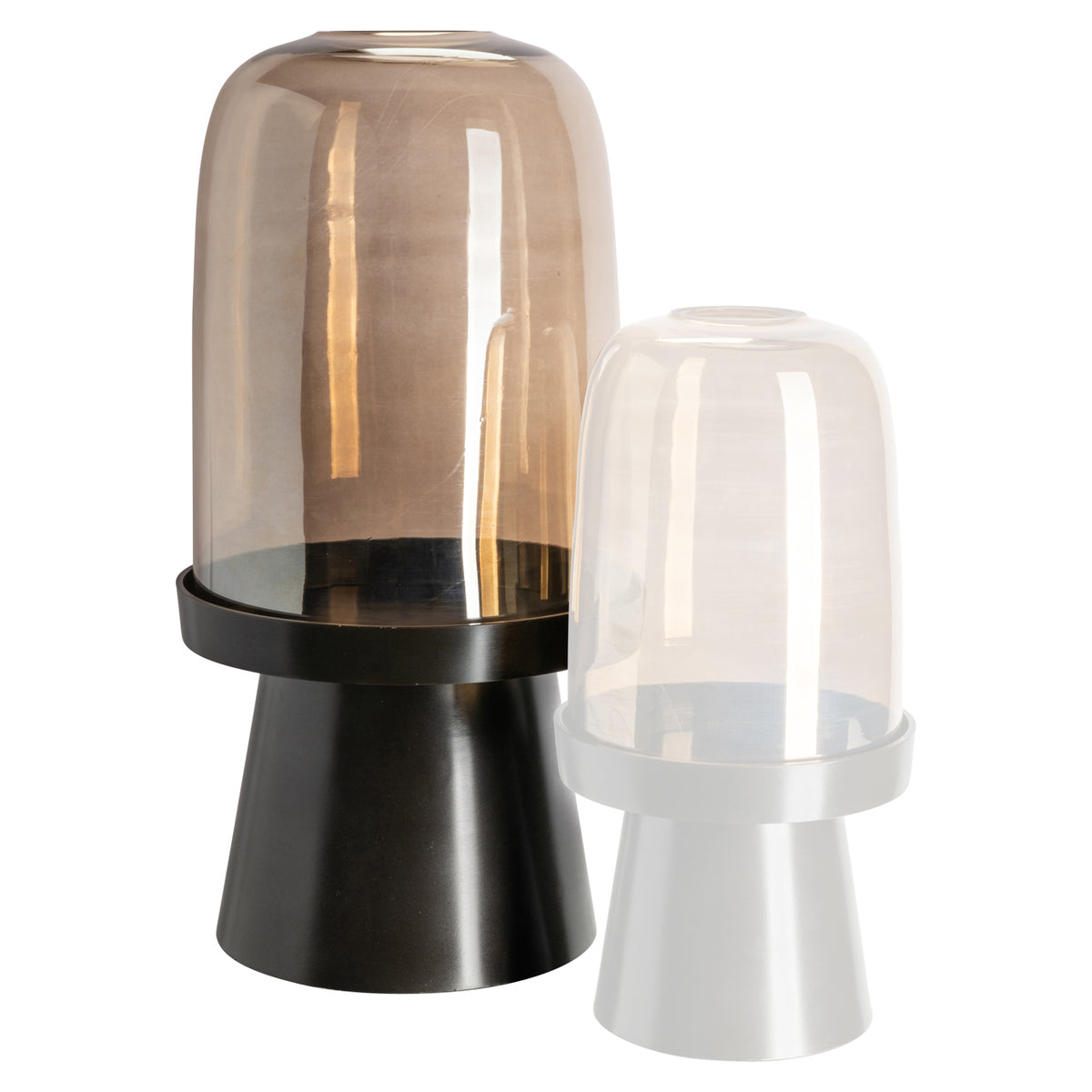 Felinar decorativ Meave, nuc, mare