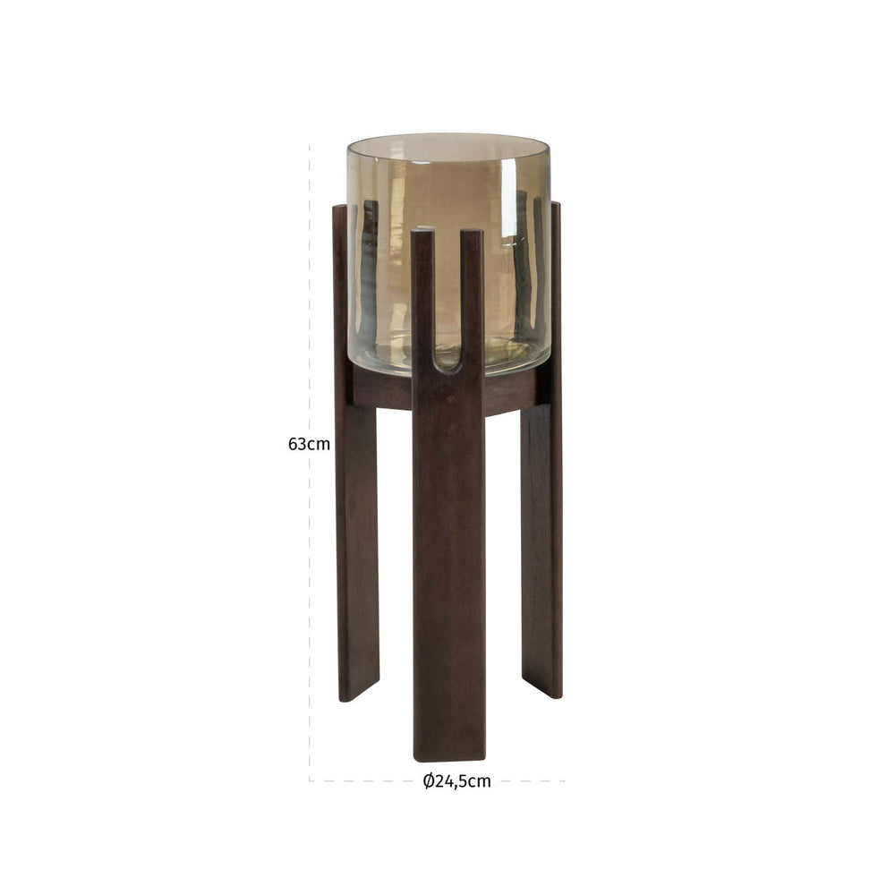 Felinar decorativ Paige, nuc, mic – desen tehnic cu dimensiuni